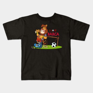 I love barca Kids T-Shirt